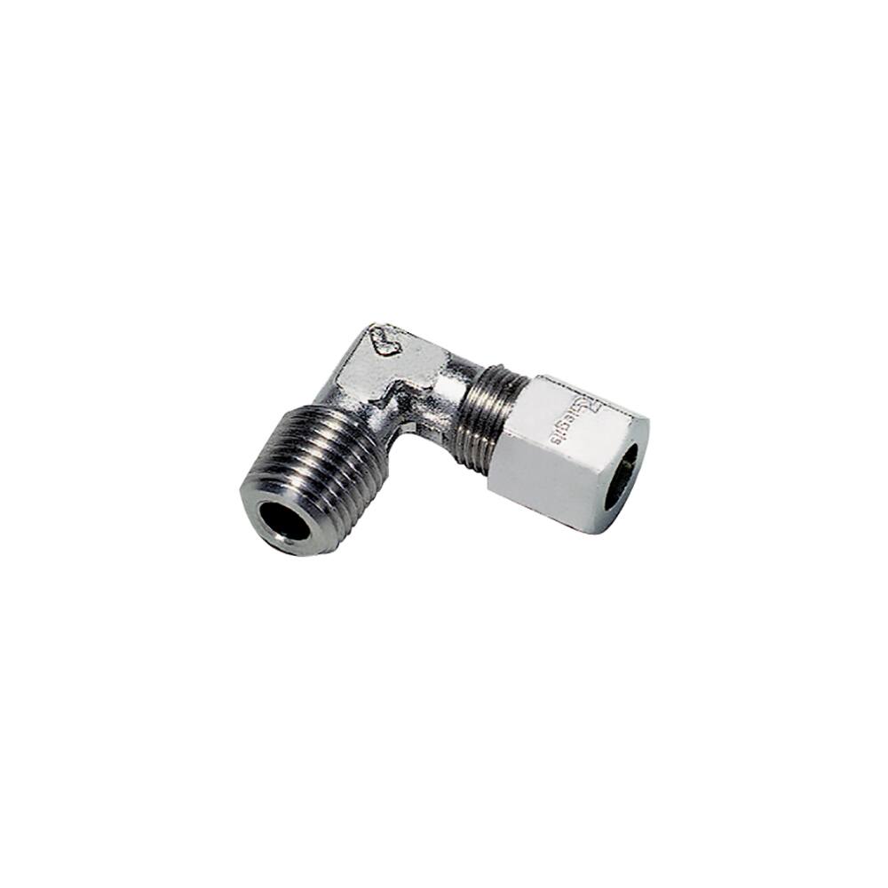 Parker Legris Stainless Steel Compression 6mm - 1/4"Bspt Male Stud Elbow