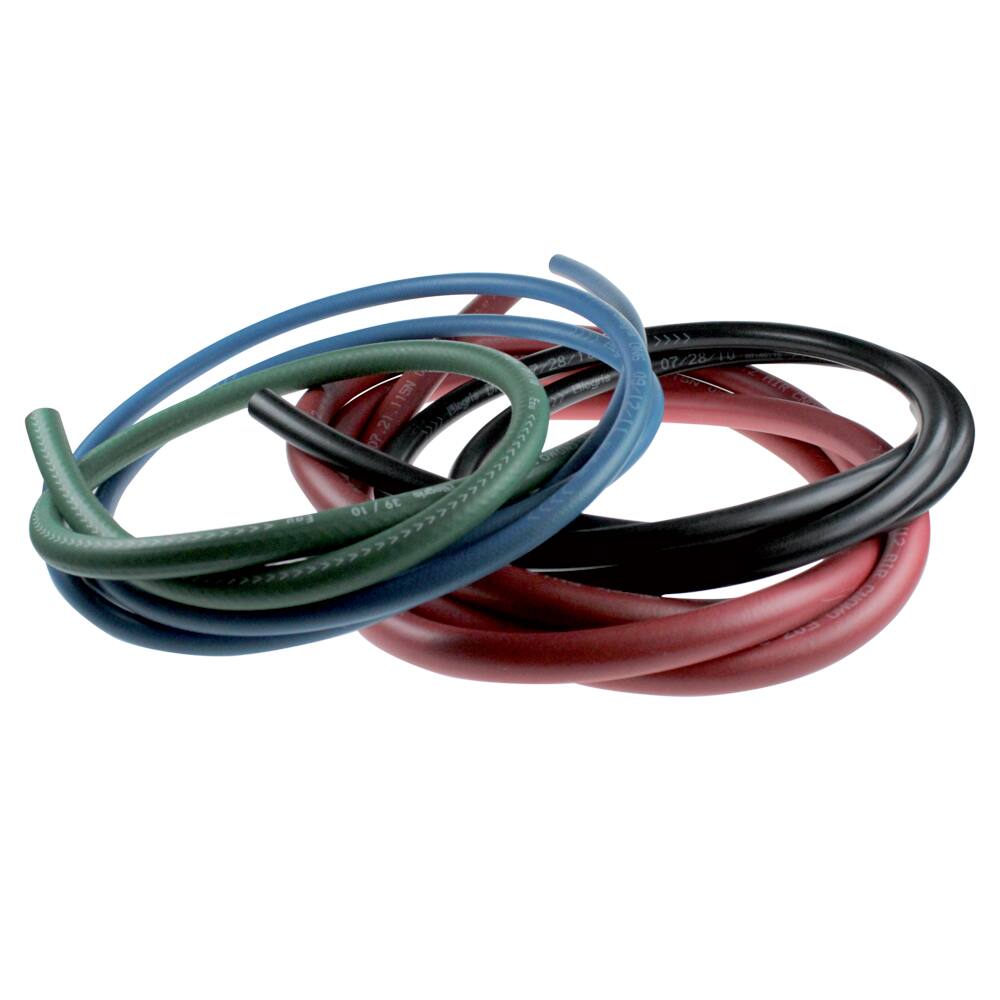 Parker Legris Braided Self-Fastening NBR Hose 5/8" Black Per Metre