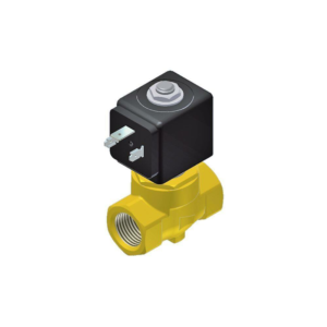 Parker Lucifer General Purpose 2/2 Brass Valve Direct Operated 1/2"Bsp N/C EPDM Orifice 11mm - No Coil - Coil Group 2.0