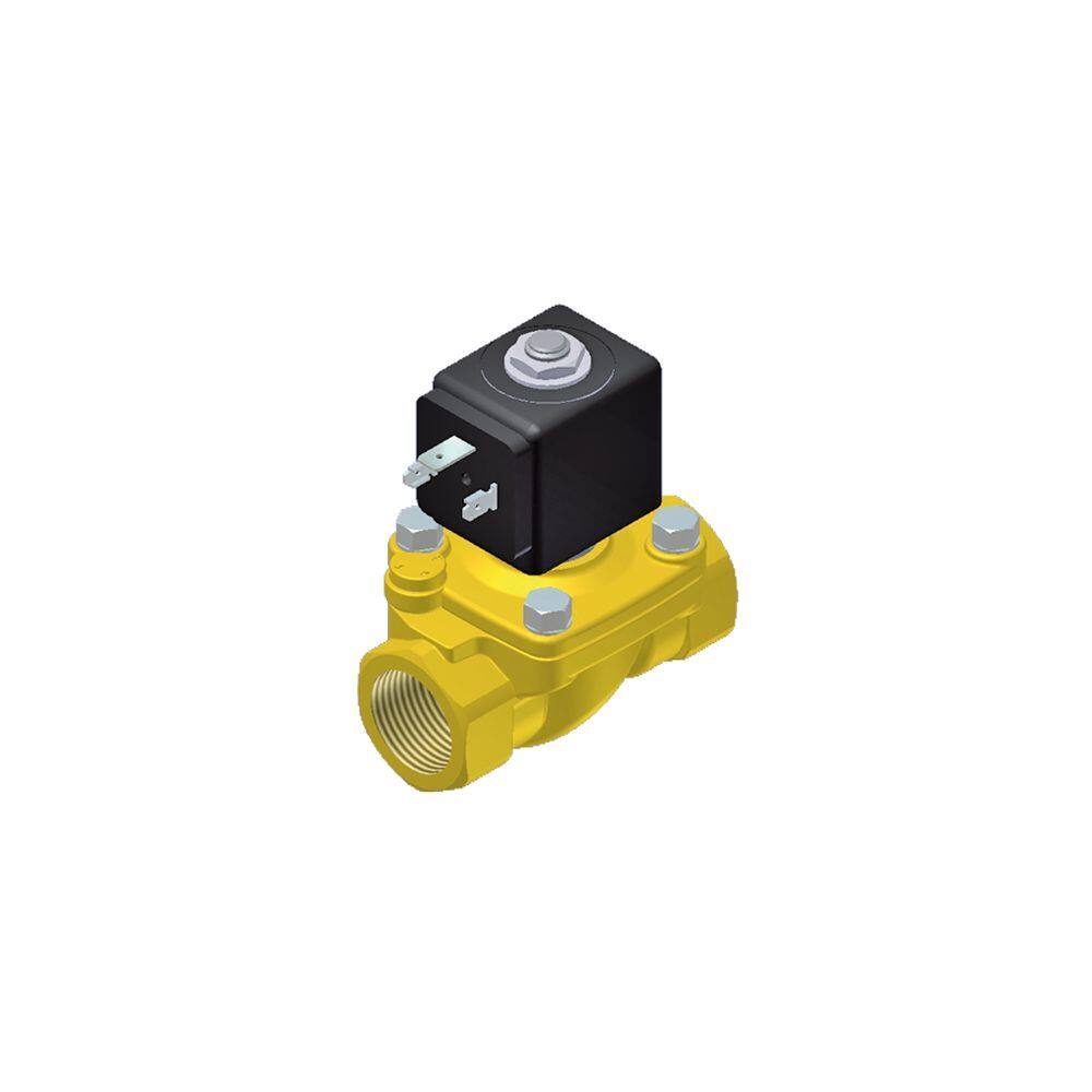 Parker Lucifer General Purpose 2/2 Brass Valve Magnalift 3/4"Bsp N/C NBR Orifice 15mm c/w Selector - No Coil - Coil Group 2.0