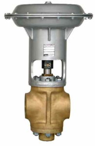 Parker Sinclair Collins HP Series Process Control Valve 4000Psi 2-Way Normally Closed 1 1/2"Nptf