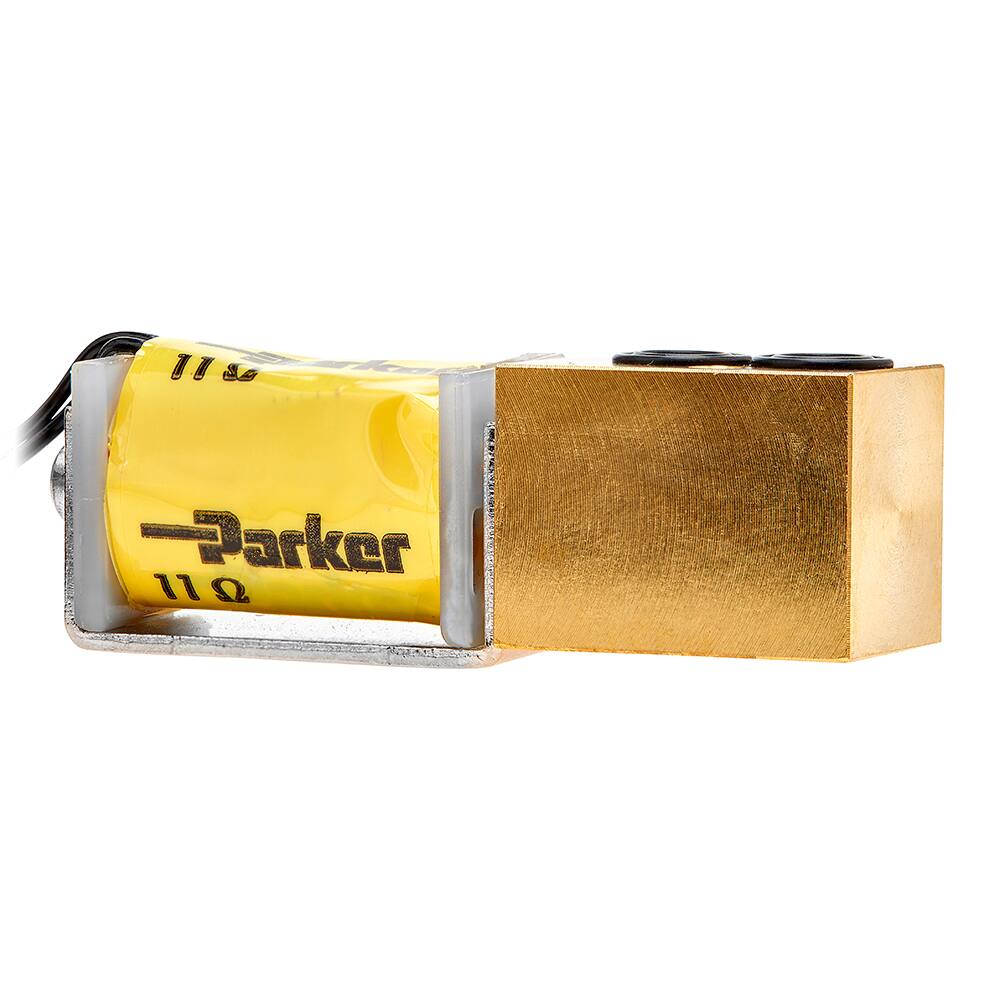 Parker VSO MAX HP Proportional Valve 120Psi orifice 2.95mm Manifold Mount Brass FKM 24Vdc 18" Wire Lead