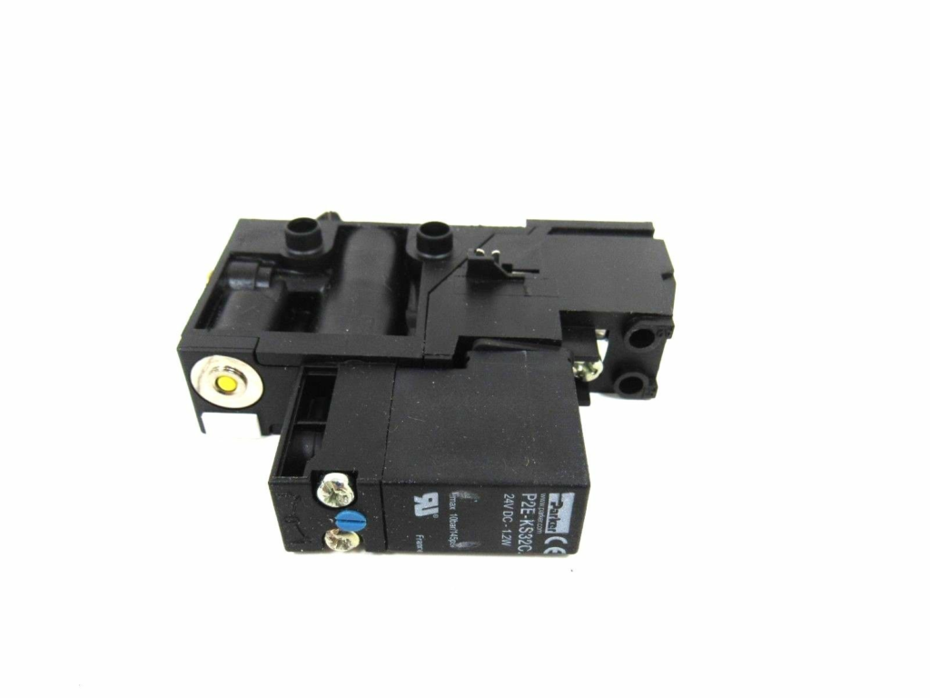 Parker PS1 Series 3/2 N/C 4mm Electro-Pneumatic Module - c/w 24Vdc Coil
