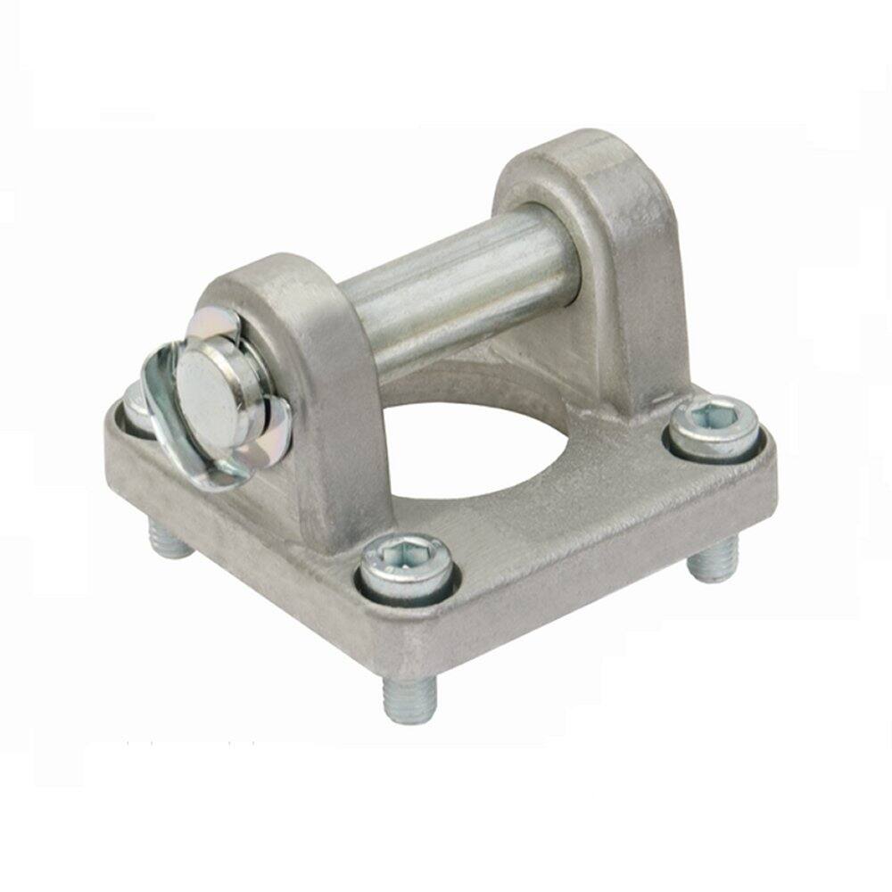 Parker ISO 15552, ISO 21287 Clevis Bracket MP2 32mm — Clevis bracket MP2 for articulated movement of ISO 15552 and ISO 21287 cylinders bores Ø32mm to Ø320mm.