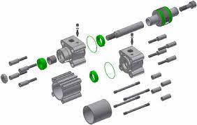 Parker P1F Series ISO 15552 STD Temp Complete Seal Kit 63mm