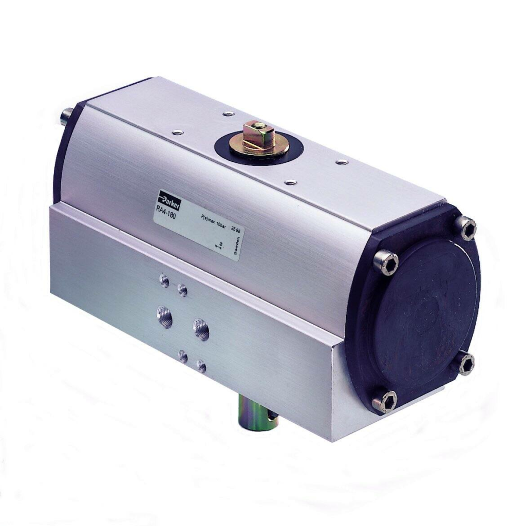 Parker RA Series 134Nm 90° Double Acting Rotary Actuator for ISO 5211 & Namur VDI/VDE 3845