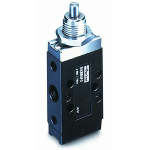 Parker B43/53 Series 3/2 1/8"Bspp Plunger / Spring Return Manual Valve HIGH Temp