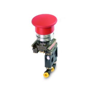 Parker PXB Series 3/2 N/C or N/O Red Mushroom Head Pushbutton / Latching Metal Head 40mm 240Nl/min