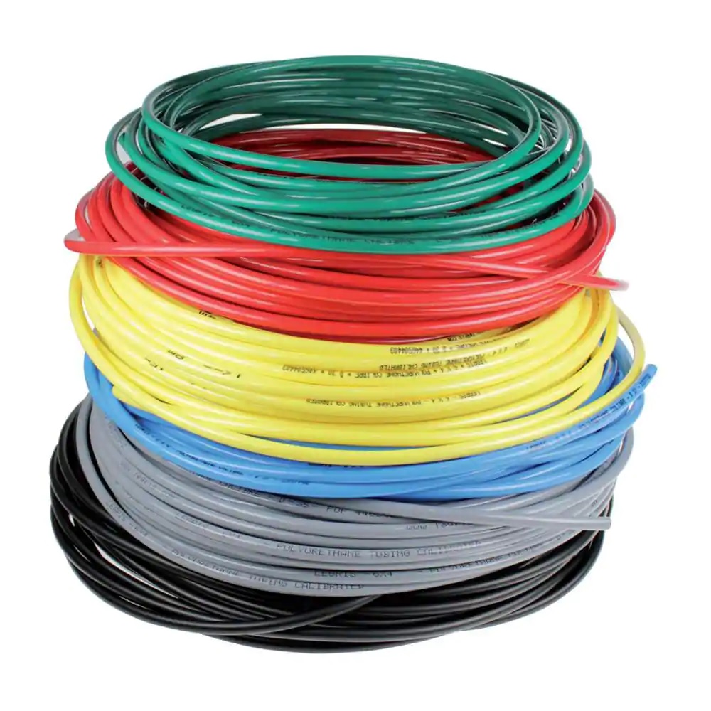 Parker Legris Polyurethane PU Ester Tubing 4mm OD 2.5mm ID BLACK - 1000m Drum