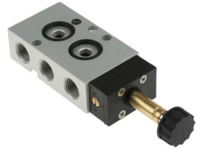 Parker Viking Extreme Series 5/2 1/4"Bspp Single Solenoid / Spring Return NAMUR Directional Control Valve - No Coil