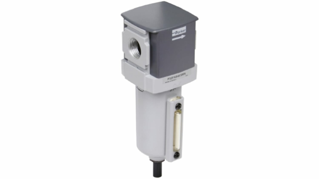 Parker Global P33 Standard 3/4"Bspp Filter, Auto Drain, Metal Bowl, 5 Micron