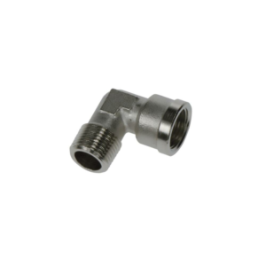 Parker Legris Nickel-Plated Brass 1/8"Bspt Male - 1/8"Bspp Female Equal Stud Elbow