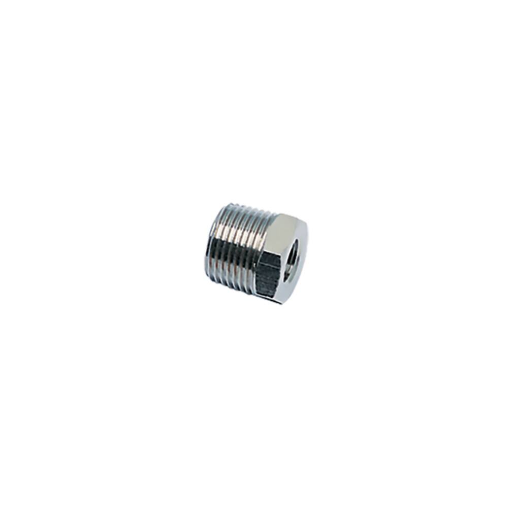 Parker Legris Nickel-Plated Brass 3/8"Bspt Male - 1/4"Bspp Female Reducer