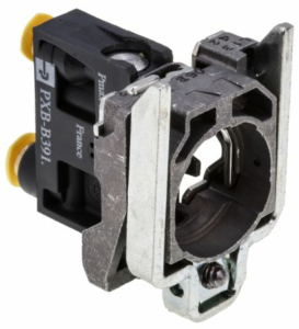 Parker PXB Series 3/2 4mm N/C Plunger / Spring Return Switch Body c/w Metal Head 60Nl/min