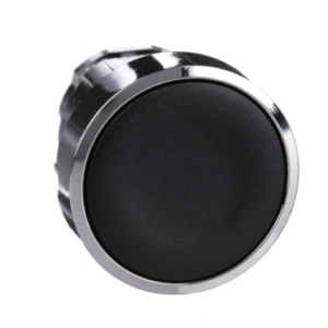 Parker PXB Series Flush Spring Return Pushbutton Metal Operating Head - Black