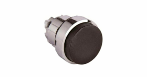 Parker PXB Series Projecting Spring Return Pushbutton for ZB4 Metal Operating Head - Black