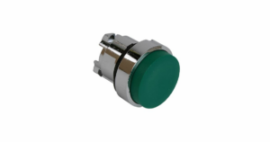 Parker PXB Series Projecting Spring Return Pushbutton for ZB4 Metal Operating Head - Green