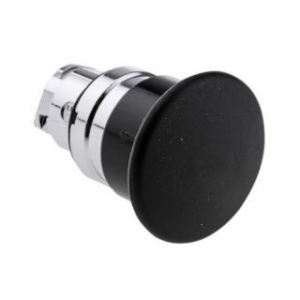 Parker PXB Series 40mm Mushroom Head Spring Return Pushbutton for ZB4 Metal Operating Head - Black
