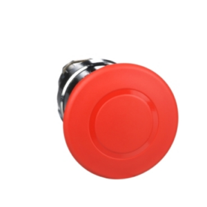 Parker PXB Series 40mm Mushroom Head Latching Push/Pull Pushbutton for ZB4 Metal Operating Head - Red