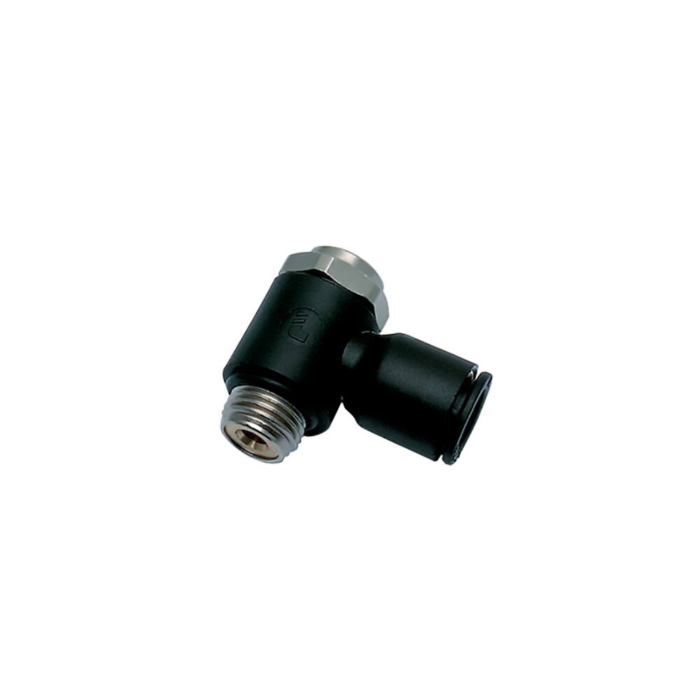 Parker Legris Flow Control Regulator 6mm - 1/4" Bspp Male Recessed Adjustment Exh A