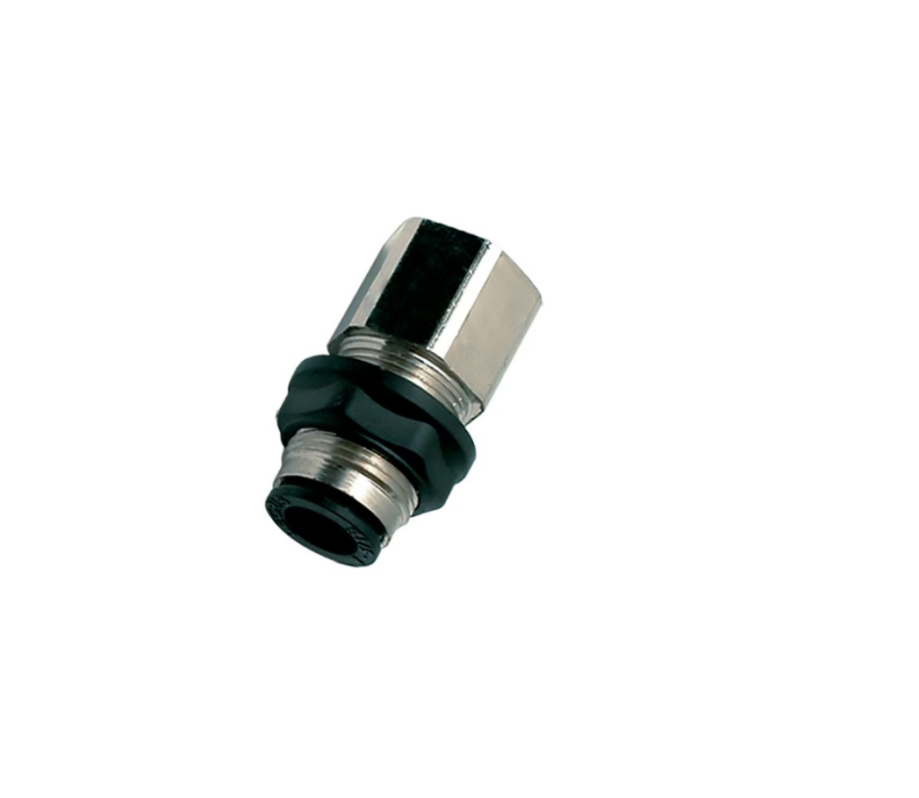 Parker Legris LF3000 4mm-1/8'' Female Bulkhead Connector