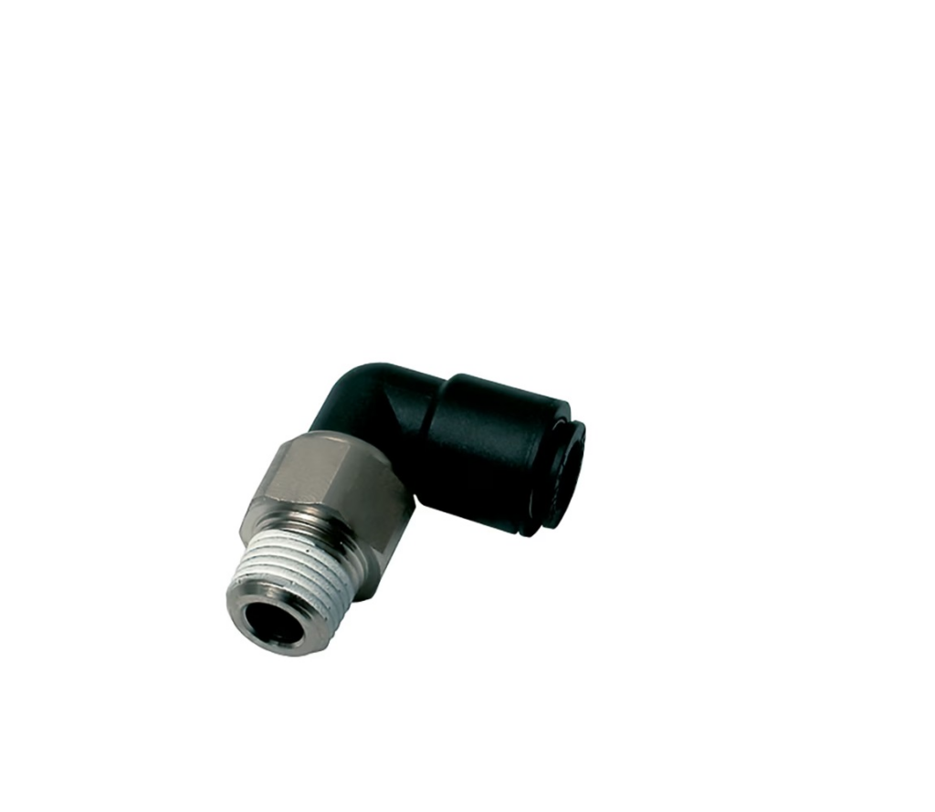 Parker Legris LF3000 12mm - 1/4"Bspt Male Oscillating Elbow