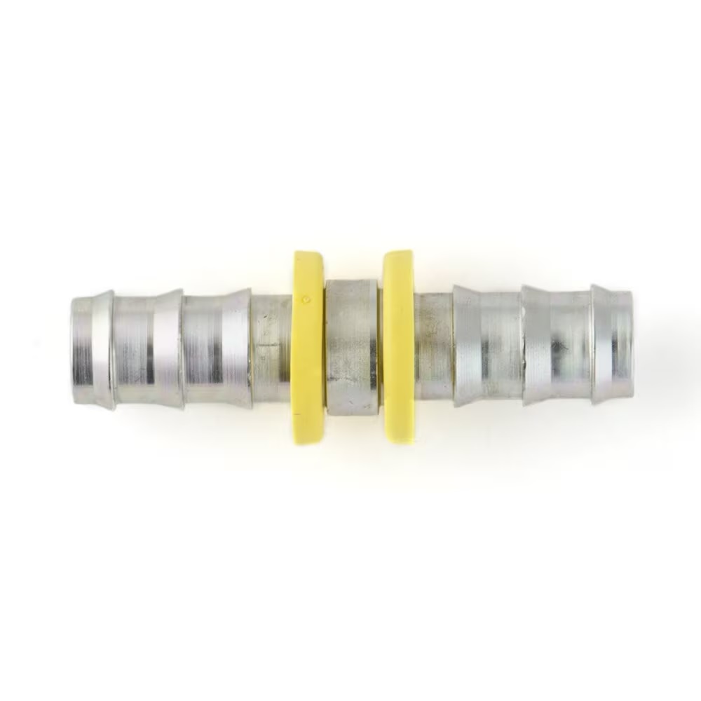 Parker 82 Series Push-Lok Fitting - Female NPTF Pipe - Rigid - Port 1/2" - Hose I.D. -8 - Brass