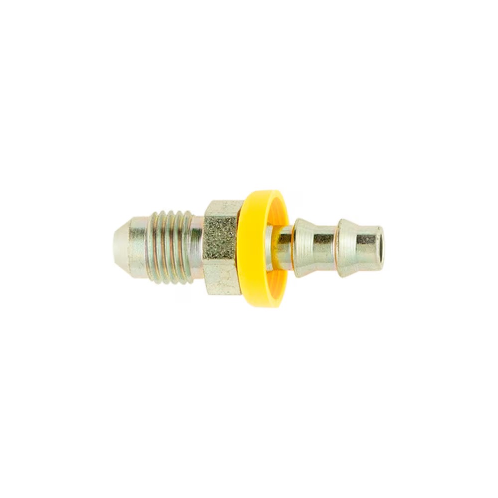 Parker 82 Series Push-Lok Fitting Male JIC 37˚ - Swivel - 3/4" Brass