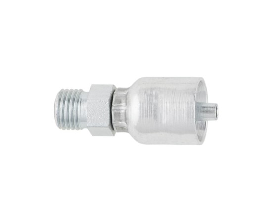 Parker 43 Series Male Seal-Lok - Rigid - (with o-ring) Port Connection 1/2 - Hose ID 3/8  - Steel