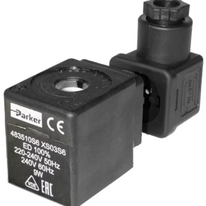 Parker Lucifer 32mm Standard Coil 110Vac / 50Hz Class F. Form A. IP65. Coil Group 2.0/2.1 - W/O Din Plug — 32mm coils for FCSE Solenoid Valves is a full range of electrical parts with different connections and approva
