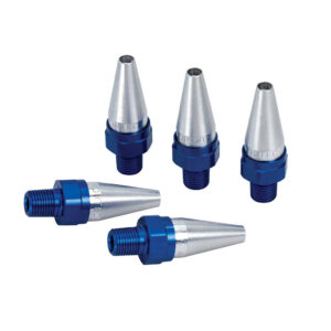 ITW Vortec Adjustable/cleanable nozzle - aluminum (5 pack). Part No: 1200-PKG5