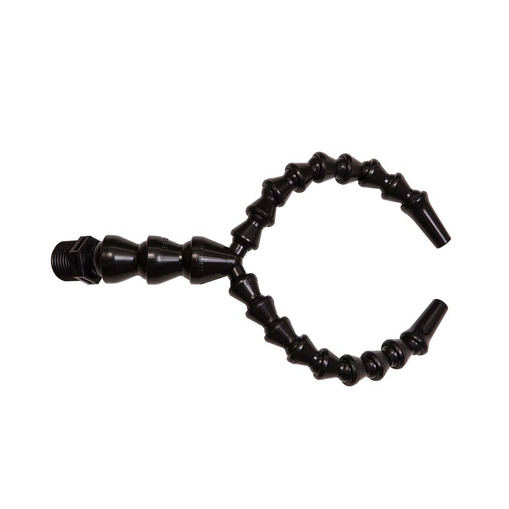 ITW Vortec Dual-Point Flexible Nozzle (2 outlets). Part No: 610-30