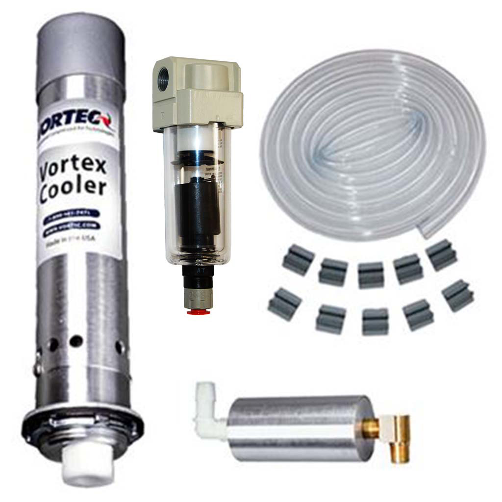 ITW Vortec Vortex Cooler with Thermostat. NEMA 4X (Stainless Steel). Part No: 787SS-35H