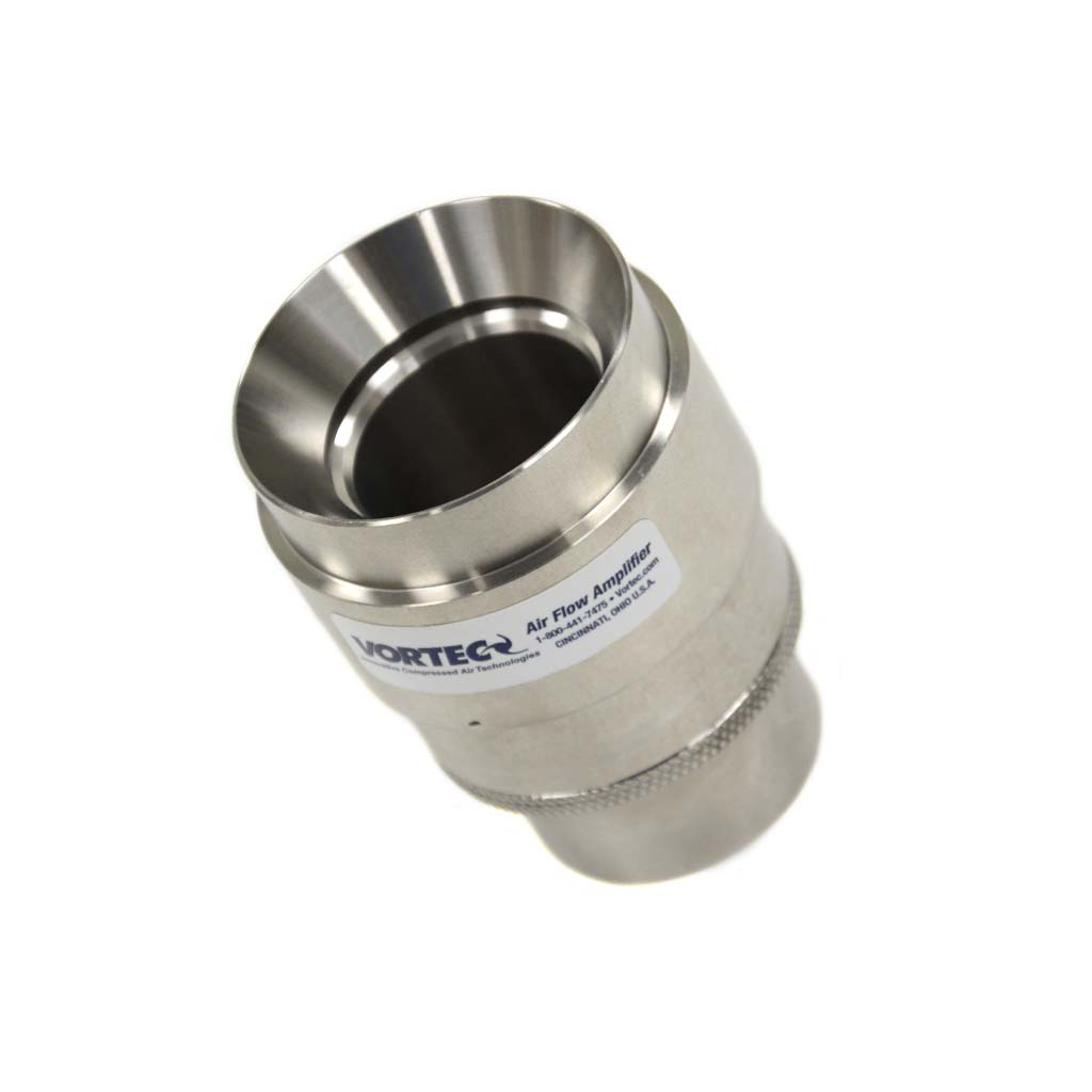 ITW Vortec Air Amplifier, stainless steel. Part No: 903XSS