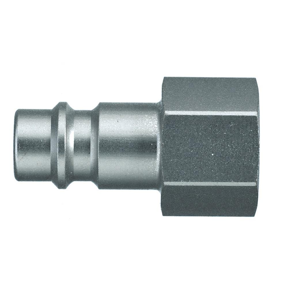 Parker Rectus 25 Series Steel G 1/4 Female BSPP Plug Straight-Through