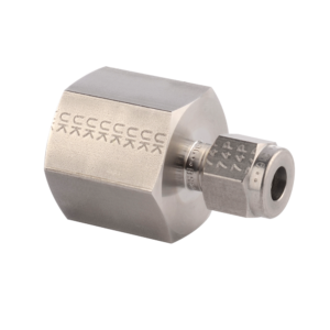 Parker A-LOK Female Connector - 1/2" Tube O.D. - 1/2" NPT - 316 Stainless Steel