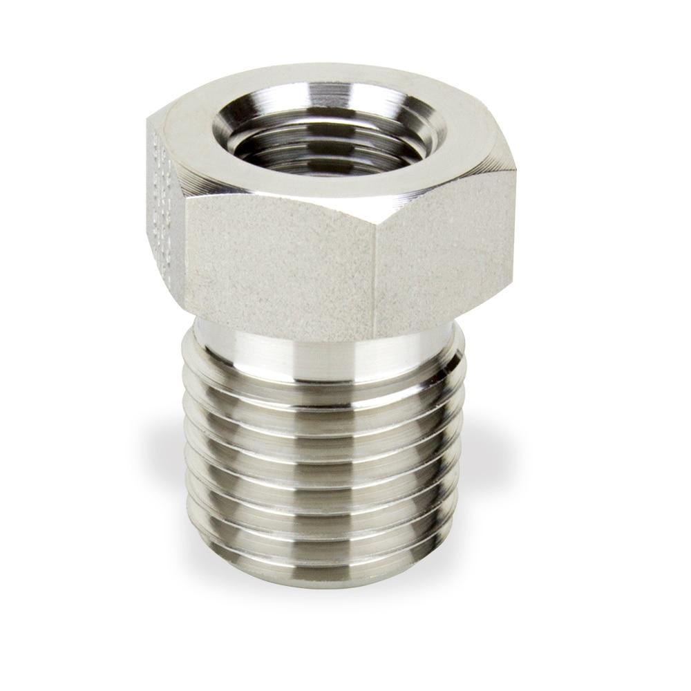 Parker Instrumentation Reducing Bushing - 1/2" NPT - 3/8" NPT - 316 Stainless Steel