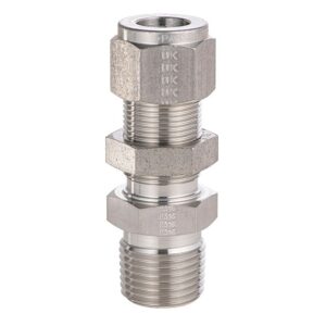 Parker Instrumentation a lok npt male bulkhead connector zm