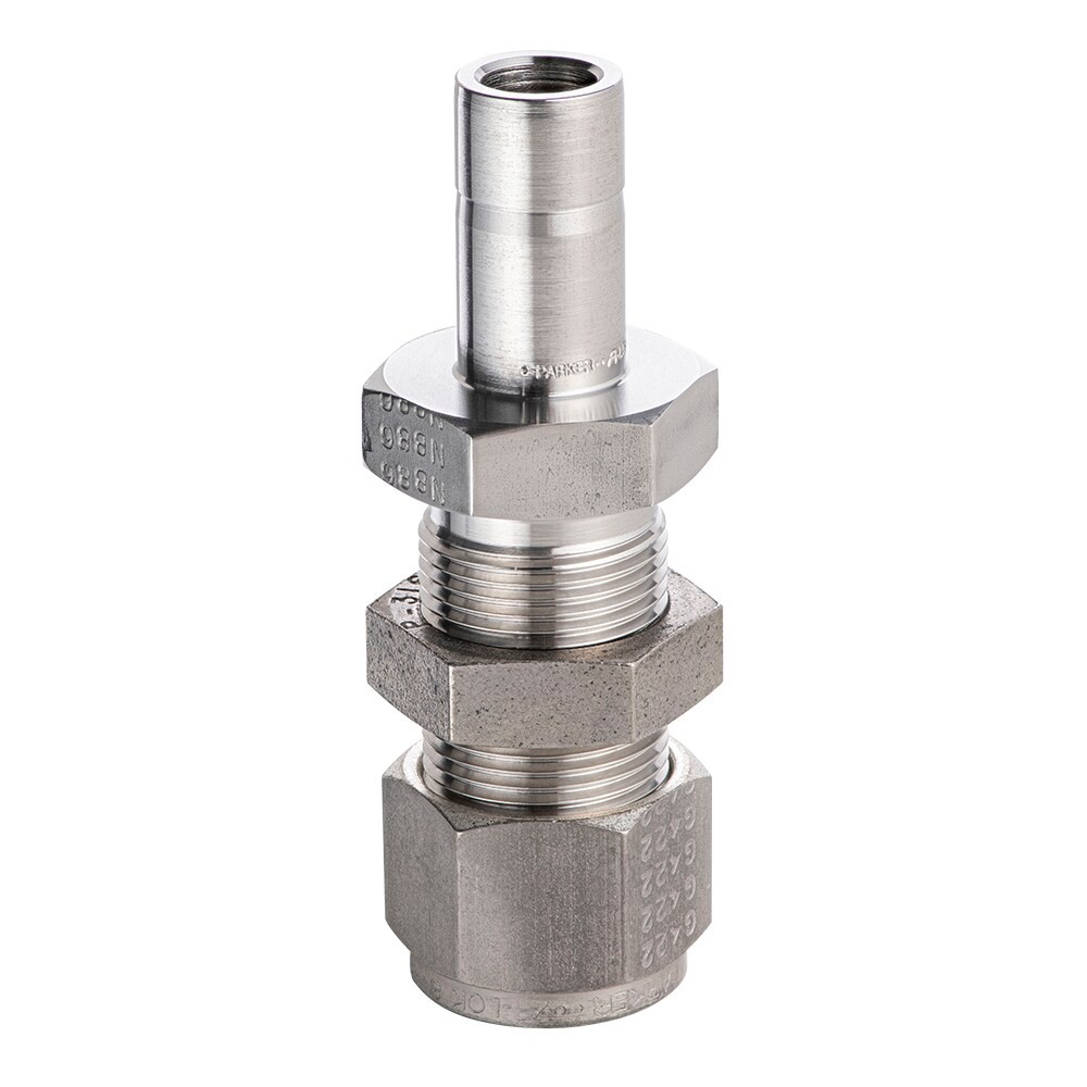 Parker Instrumentation a lok tube end bulkhead adapter zm