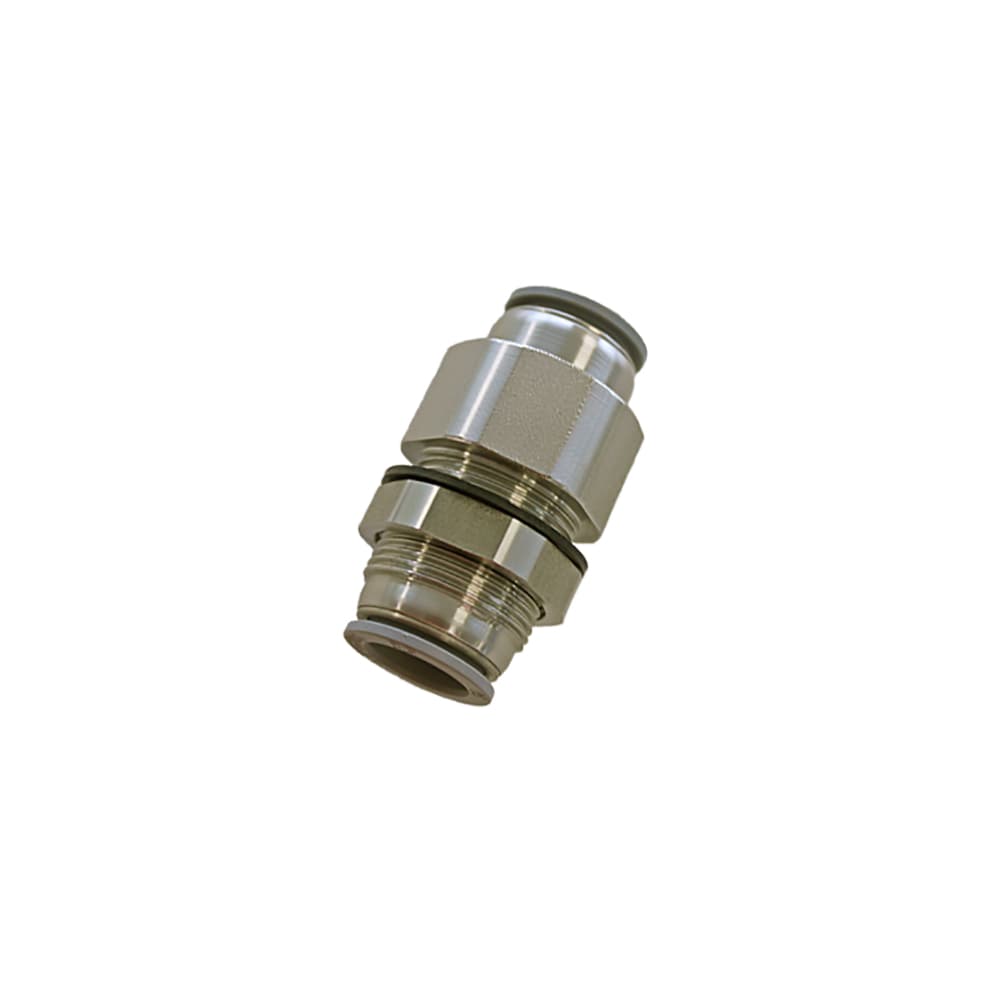 Parker Legris Liquifit Equal Bulkhead Union - 316L Stainless Steel Adaptor